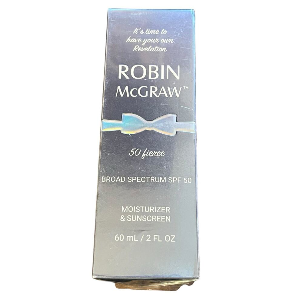 Robin McGraw Revelation 50 Fierce Moisturizer & Sunscreen NEW